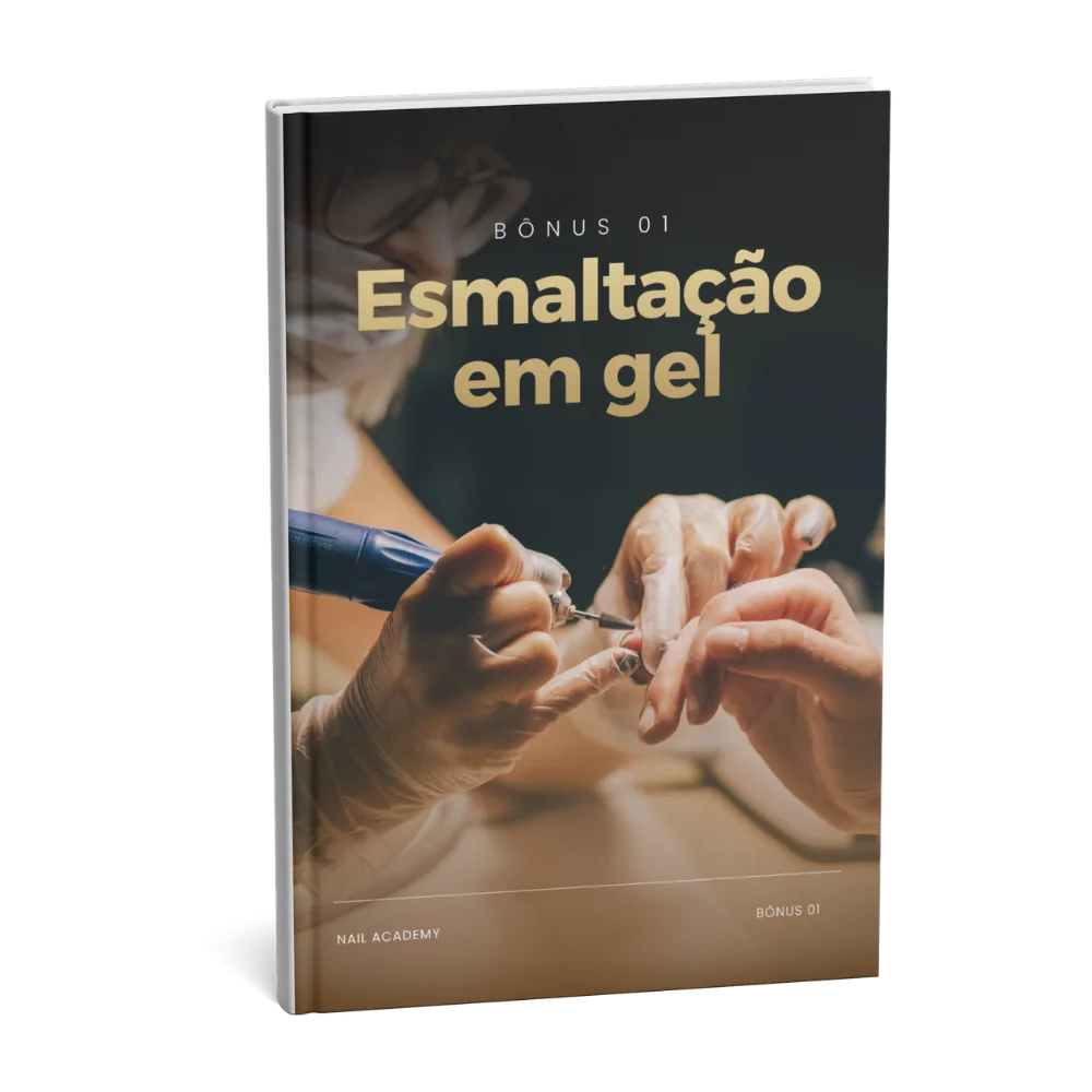 Mockup do bônus Esmaltação em Gel Profissional